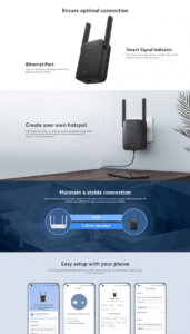 Mi WiFi Range Extender AC1200