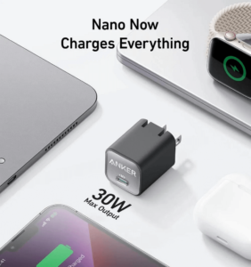Anker 30W USB C GaN Charger Nano 3