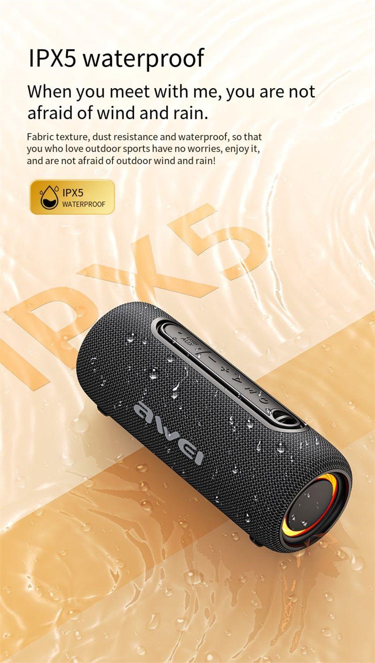 Awei KA8 Portable Outdoor Wireless Speaker