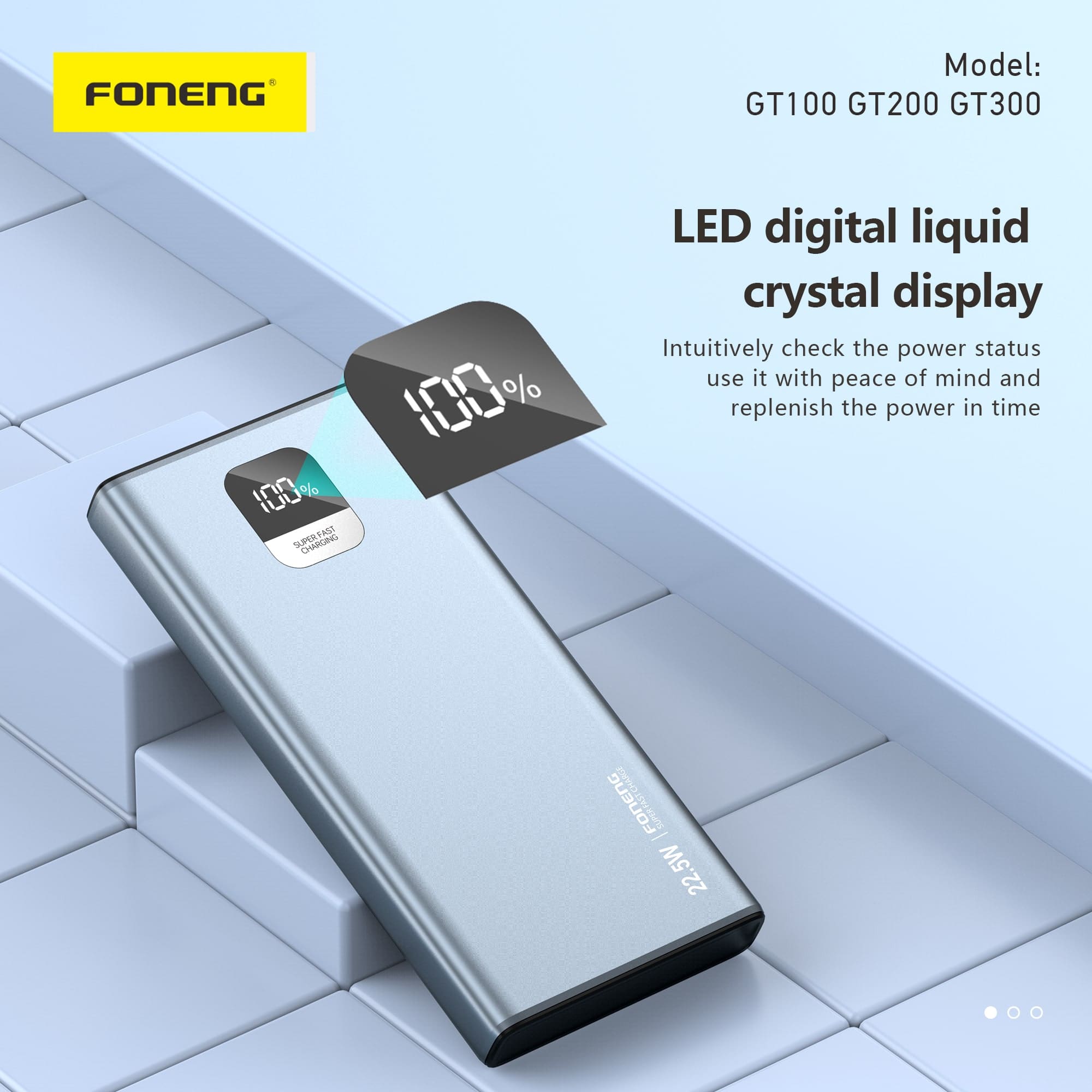 Foneng GT100 10000mAh 22.5W Power Bank