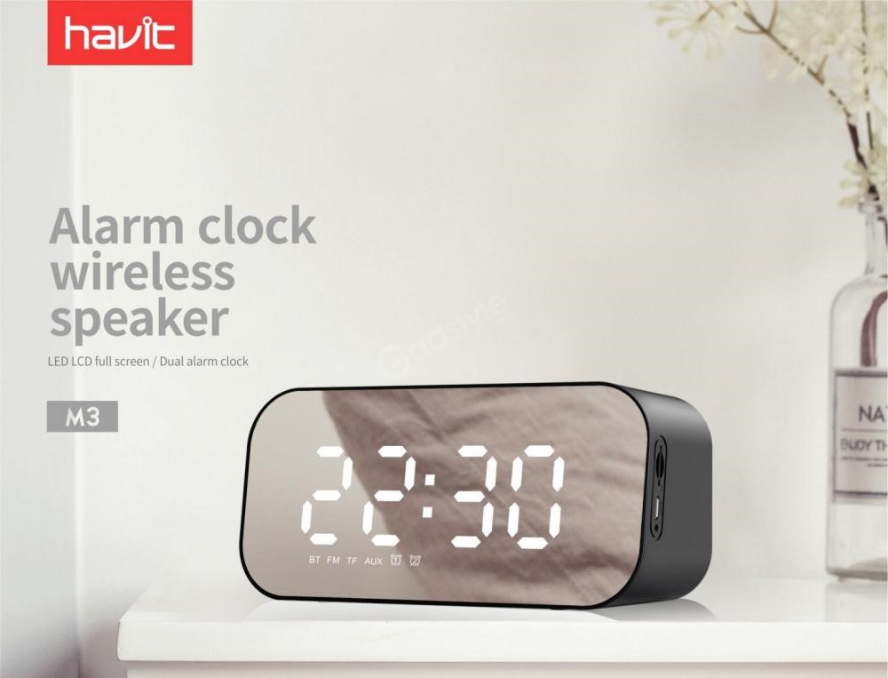 havit-hv-m3-mx701-wireless-bluetooth-speaker-with-alarm-clock-radio