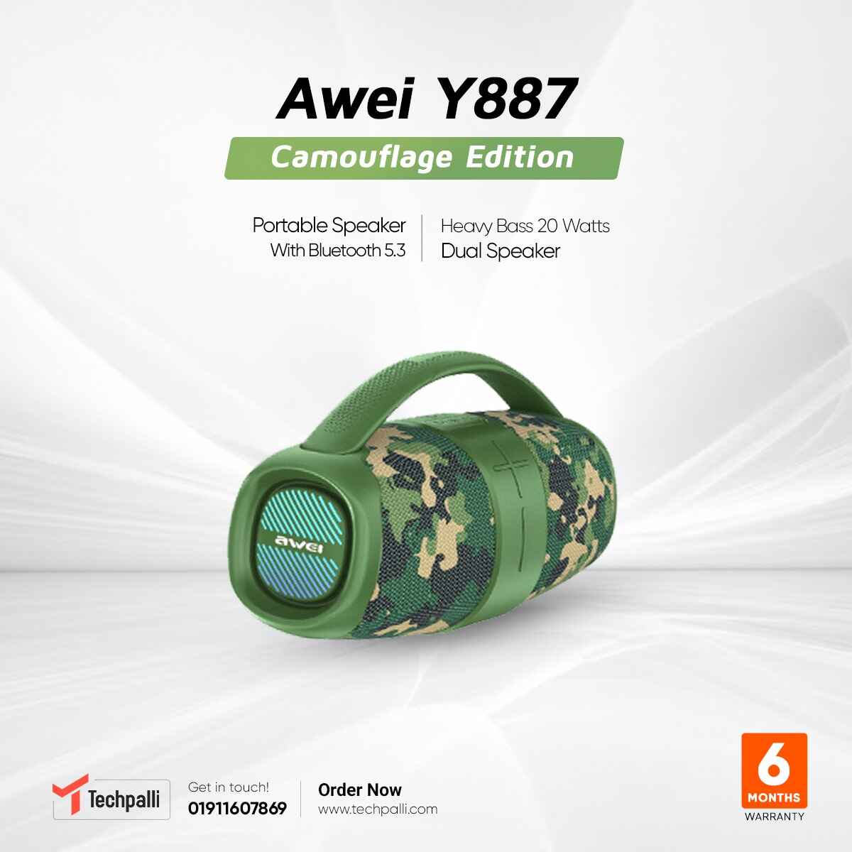 Awei Y887 Camouflage Edition