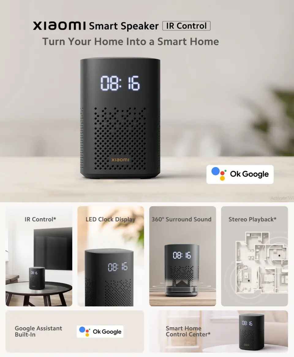 Xiaomi Smart Speaker IR Control