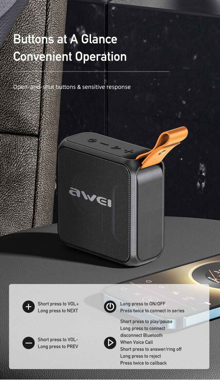 awei y119 portable bluetooth speaker price in bd