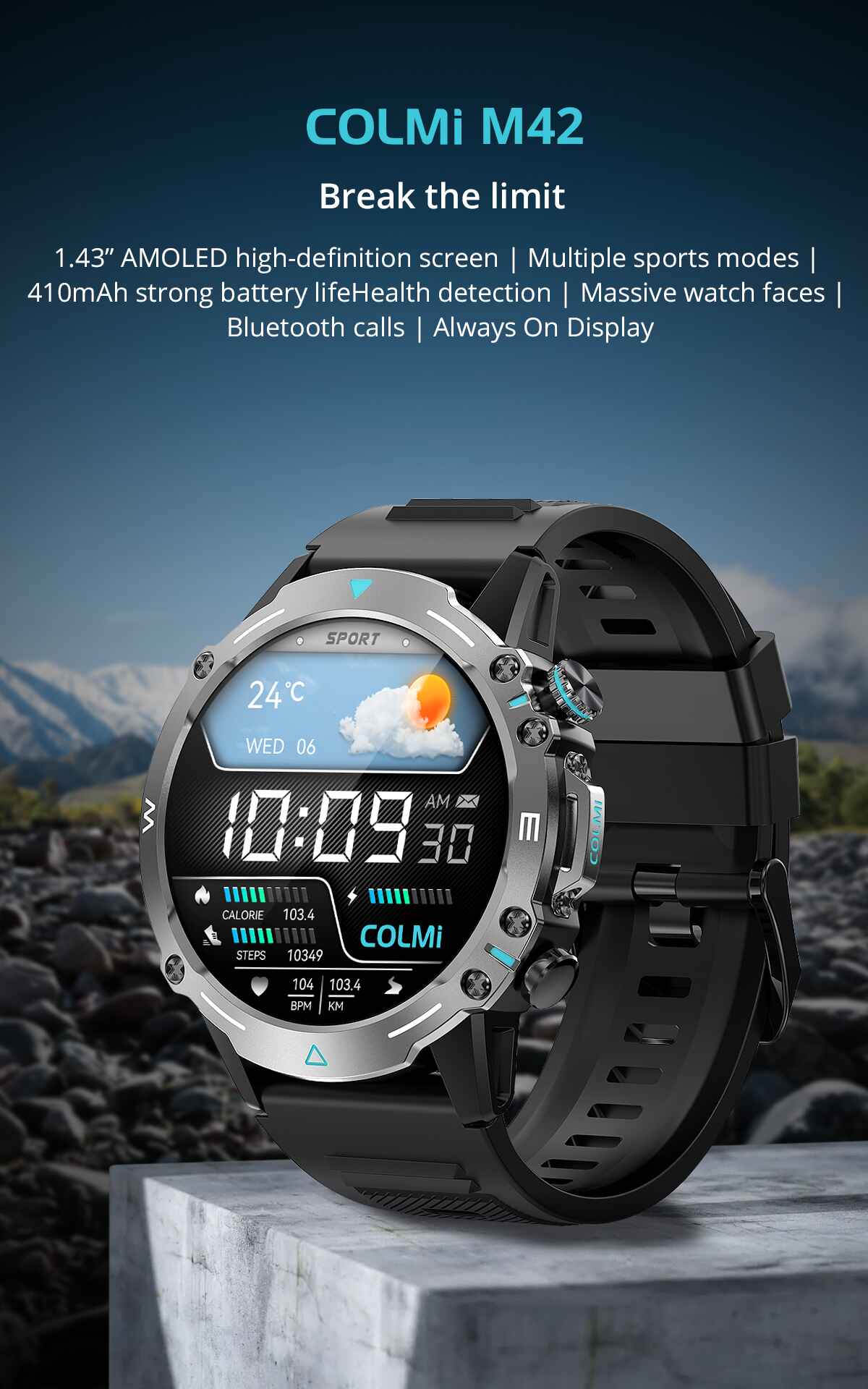 colmi m42 smart watch price in bd