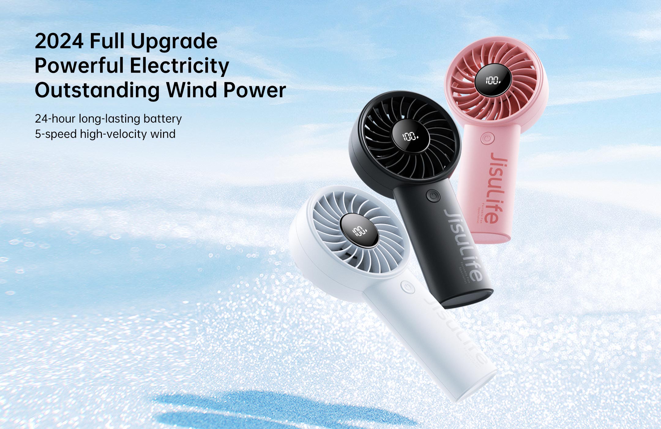 JisuLife Handheld Fan Life4