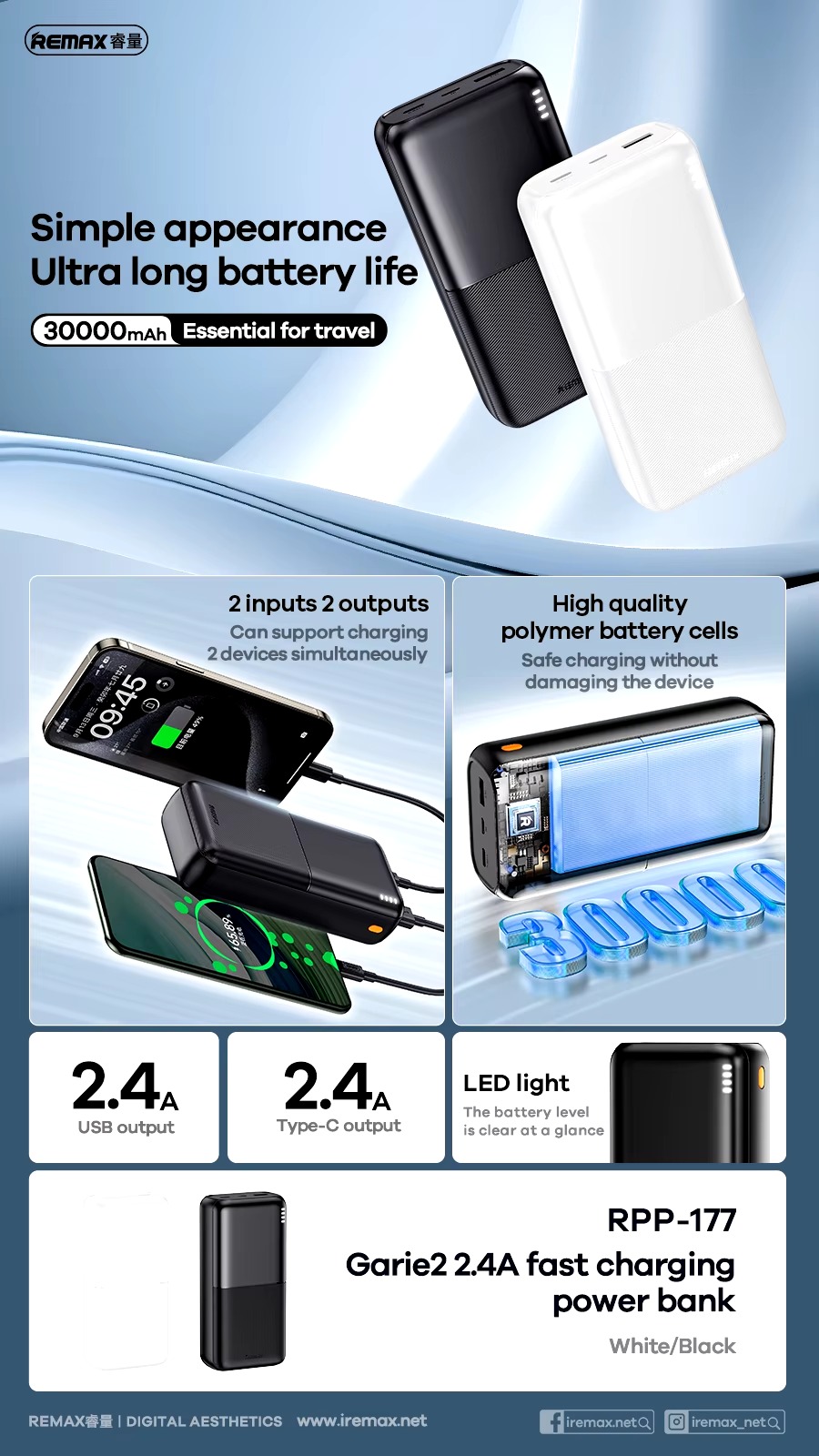 remax rpp-177 30000mah power bank price in bd