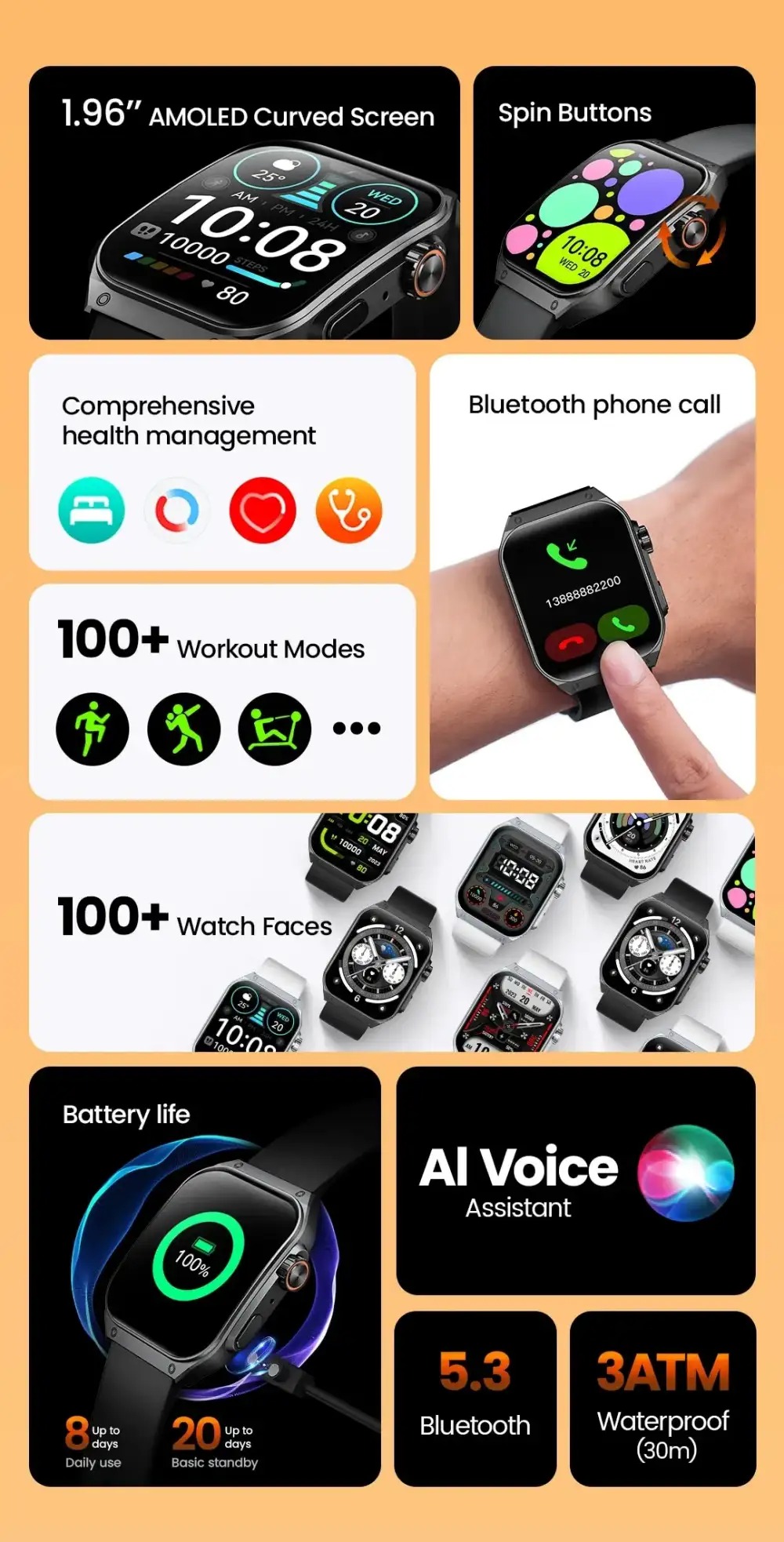 Haylou Watch S8 Smartwatch