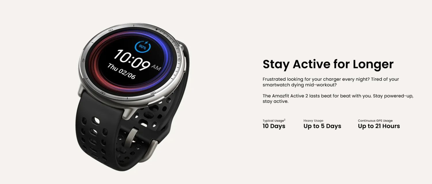 amazfit active 2 bt calling smart watch price in bangladesh