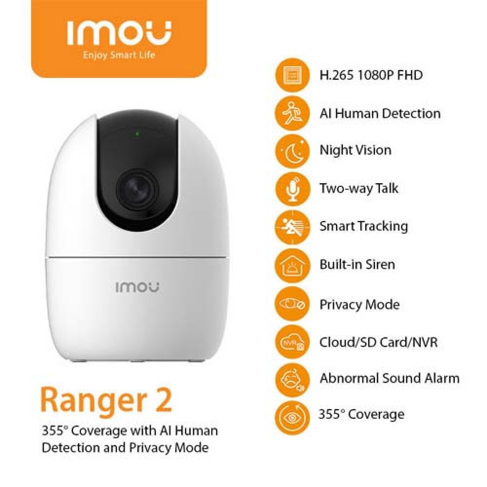 Imou Ranger 2 WiFi Camera Price in Bangladesh