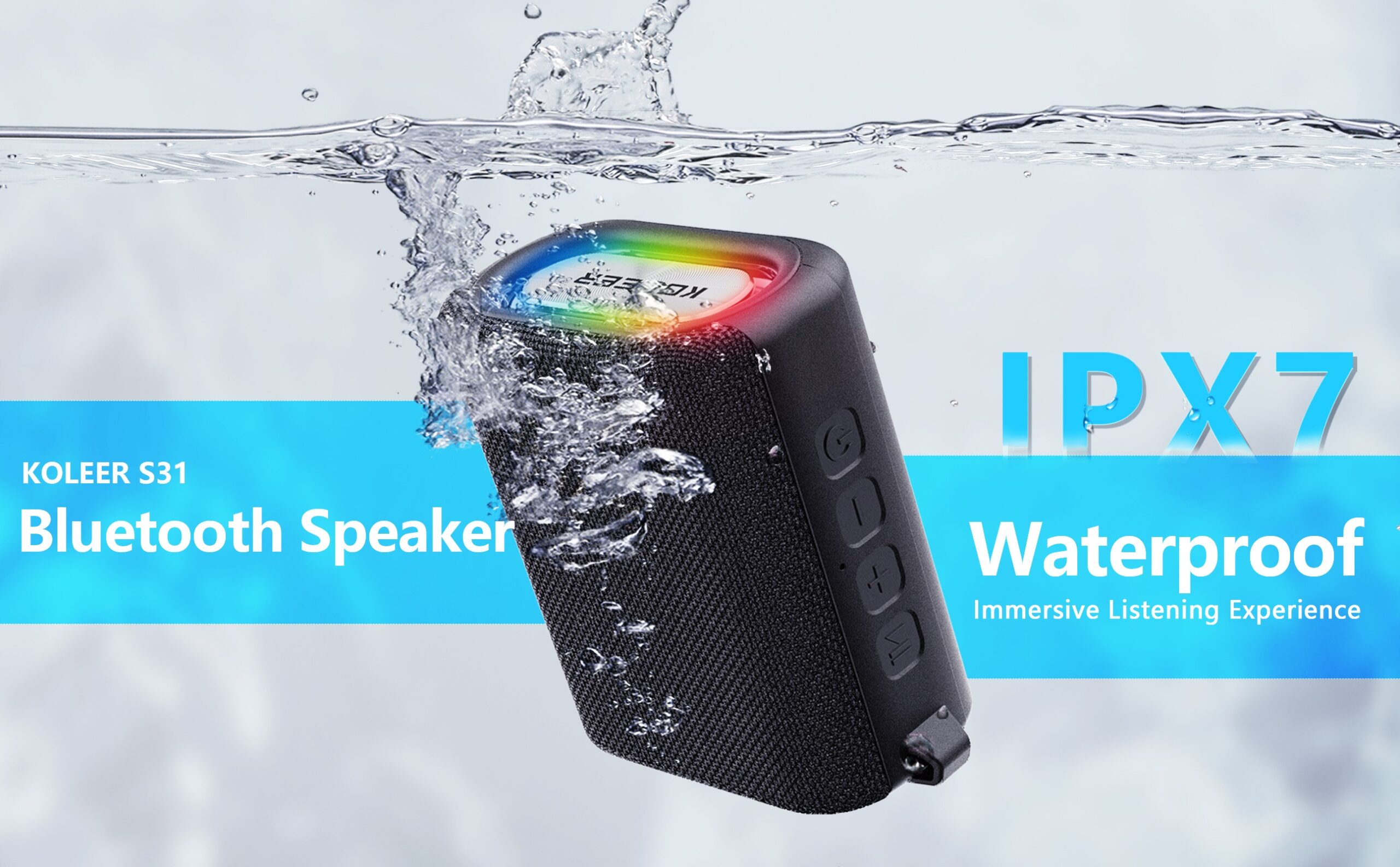 Koleer S31 Portable Bluetooth Speaker