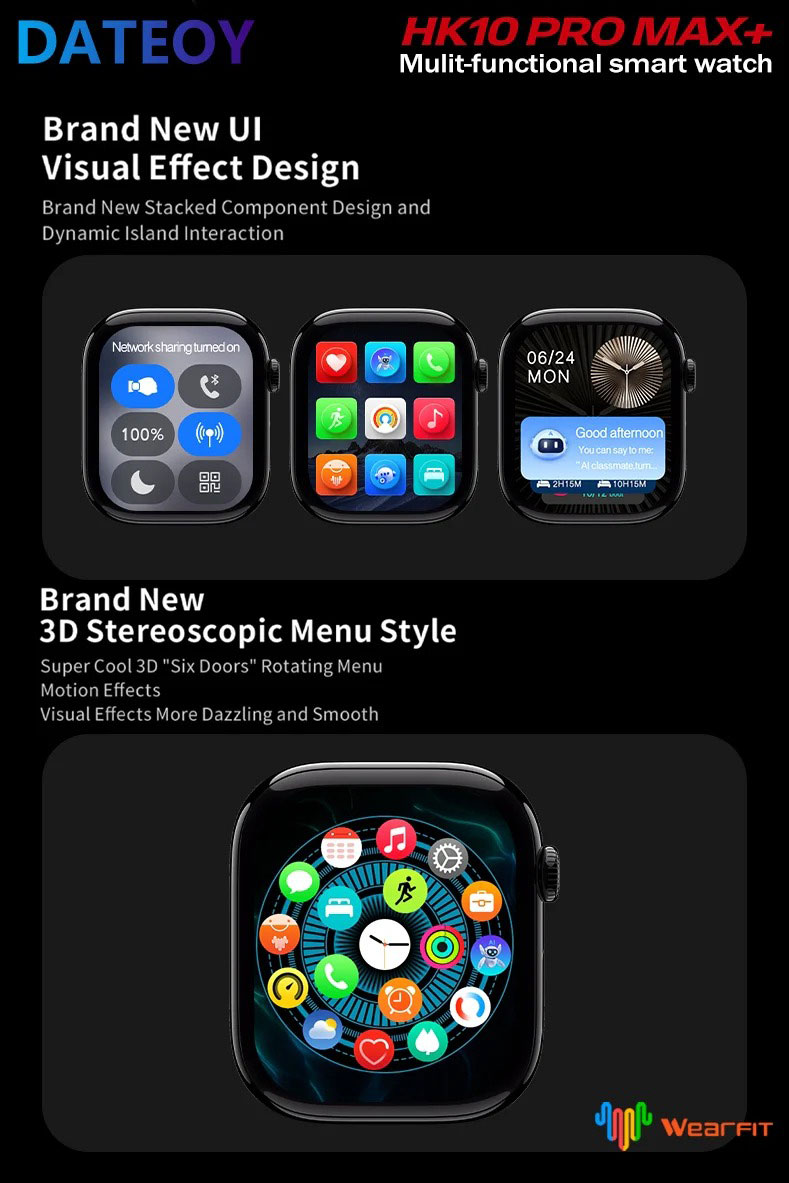 HK 10 Pro Max Plus Amoled BT Call ChatGPT Smart Watch Price in Bangladesh