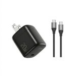 QCY 20W Charger with Cable Set Type-C to Type-C (CK02-MG)