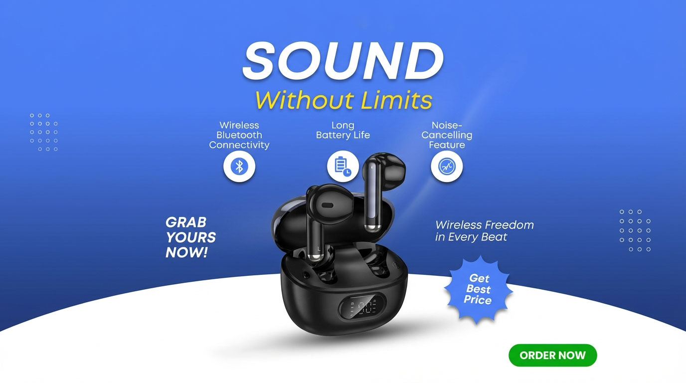 Hoco EQ18 ANC Wireless Earbuds Price in Bangladesh