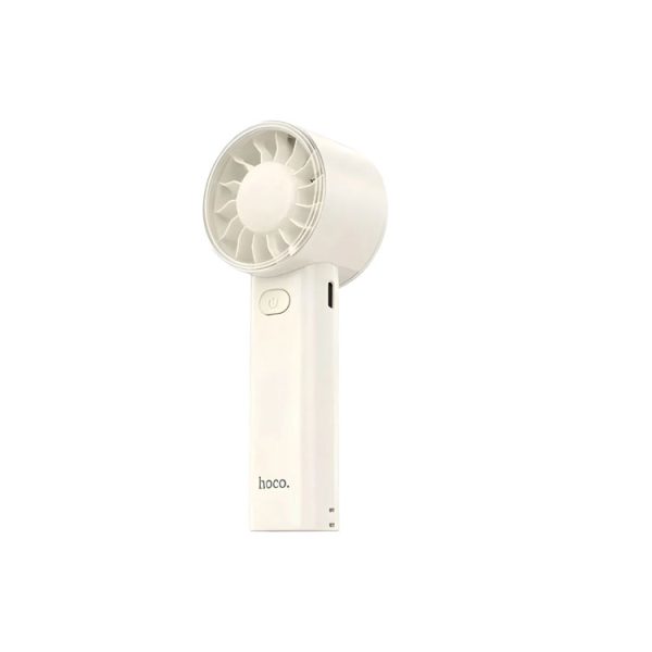 Hoco-HX600-Portable-Handheld-Fan-White