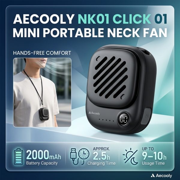 Aecooly_NK01_Mini_Neck_Fan