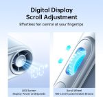 JisuLife Neck Fan Life5 3 in 1 Multifunctional 100 Speed 40,000RPM Personal Cooling Fan